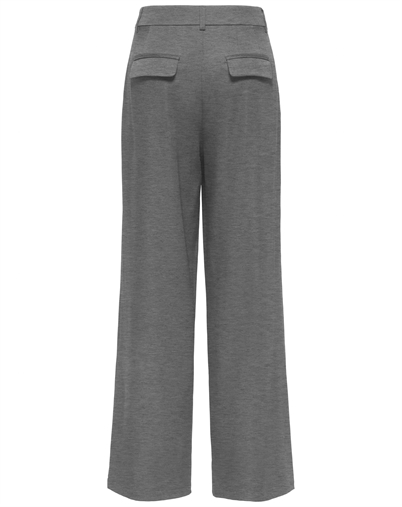 Only - ONLMiles Pleat Wide Bukser - Medium Grey